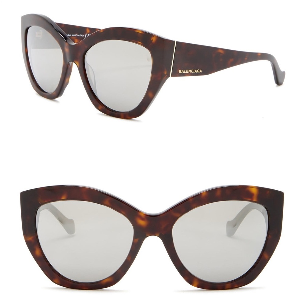 Balenciaga 56mm Cat Eye Sunglasses